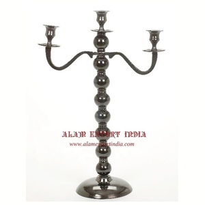 Nuevo Candelabro Clásico Antiguo de Aluminio Hecho a Mano para Bodas, Centro de Mesa con Color y Tamaño Personalizados para Decoración de Eventos Navideños - Product Image 6