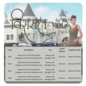 L tamaño Virasat vestido de novia adultos de alta calidad étnico indio Sari largo algodón seda vestido ocasiones especiales fiestas señoras - Product Image 6