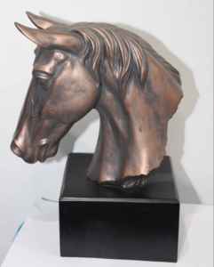 Urna Funeraria para Caballos Estilo Americano, Urna Metálica para Mascotas de Brassworld India - Product Image 3