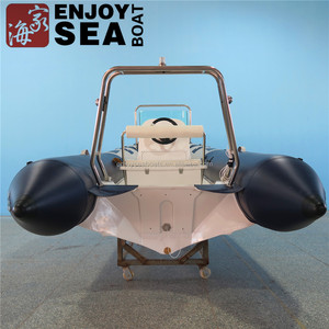 China 420 rib hypalon 8 person pvc inflatable boat for sale!