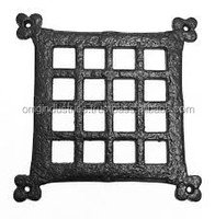 Antieke Gietijzeren Bbq Pannen Grill Speakeasy Raamgrill Voor Bbq Deur & Raamroosters