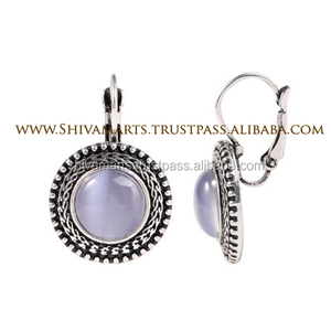 Elegante movimiento radiante resplandor hermosos pendientes de gota de plata estilo Vintage Arco Iris piedra lunar joyería colgante para bodas - Product Image 3