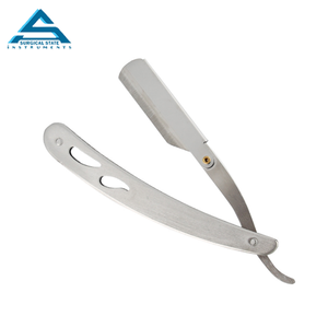 Maquinilla de afeitar plegable de acero inoxidable de alta calidad 50g servicio recto maquinilla de afeitar de peluquero - Product Image 2