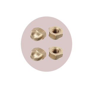 น็อตทรงโดมทองเหลืองชุบนิกเกิลส่งตรงจากผู้ผลิต - Product Image 1