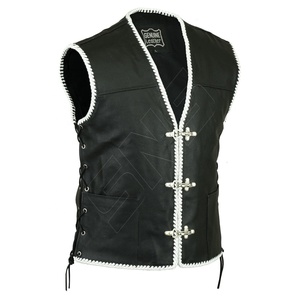 Parches americanos originales estilo cuero de vaca genuino Biker Club chaleco calentado de talla grande primavera fuente de alimentación USB 2025 nuevo - Product Image 6