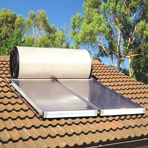 Aquecedor de água solar pressurizado, placa lisa de 300 litros, aquecedor de água