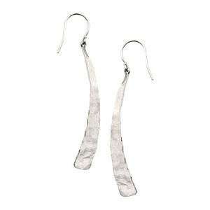Incroyables boucles d'oreilles longues en argent sterling 925 pour belles femmes Boucles d'oreilles en argent sirène simple faites à la main Bijoux - Product Image 2