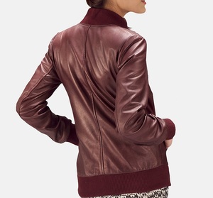 Chaqueta de Motocicleta de Piel de Oveja para Mujer, Invierno, 100% Poliéster, Acabado Personalizable, Impermeable y de Secado Rápido - Product Image 3