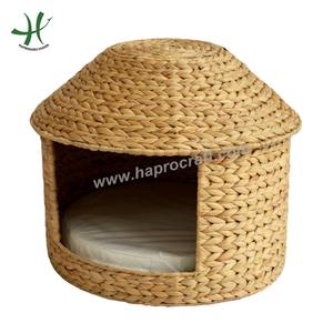 เตียงสัตว์เลี้ยงบ้านแมวหรือบ้านสุนัขขนาดเล็กบ้านแมวสะดวกสบายสี่ฤดูอุปกรณ์ตกแต่งสำหรับสัตว์เลี้ยง - Product Image 1