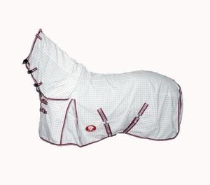 Couverture de cheval en coton australien |   Tapis d'été léger et respirant |   Couverture en coton pour cheval, motif australien |   Drap de lit d'été stable - Product Image 1