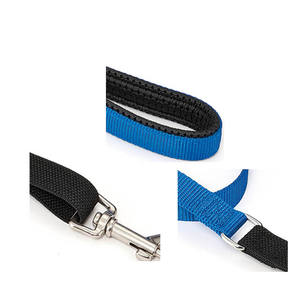 High Quality Nylon Webbing Wholesale <b>Dog</b> Leash Soft Handle with Shock Absorbing Feature for Pet <b>Training</b> Walking <b>Leads</b> - Product Image 4