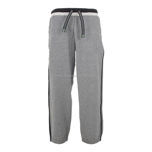 Pantalones de chándal KIJM08 grises de lujo para hombre, elásticos en 4 direcciones, personalizados, al por mayor, de talla grande, transpirables, Joggers, material plano medio de nailon y LICRA - Product Image 1