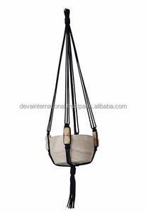 Cuerda decorativa clásica para jardín, macramé, bonito colgante de pared de algodón, macramé, gran oferta - Product Image 6