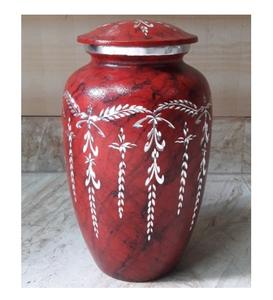 เพชรสีชมพูทารกสลักโลหะที่ระลึกทองเหลือง/อลูมิเนียมผู้ใหญ่ศพมนุษย์โกศโกศสไตล์อเมริกัน/ยุโรป - Product Image 4