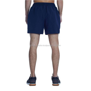 Pantalones cortos deportivos informales unisex para correr, trotar y gimnasio, transpirables, con cordón de cintura media - Product Image 2