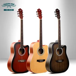 Caravane music offre spéciale HS-4140 guitare débutant de bonne qualité pour oem stock beaucoup