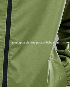 Blouson coupe-vent blanc, Style à la mode, personnalisé, long, de haute qualité, nouveau style à la mode, - Product Image 4