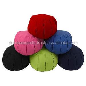 Custom Design Yoga Zafu <b>Meditation</b> <b>Cushions</b> For Yoga & Sitting OEM, High Quality Private Label India - Product Image 3