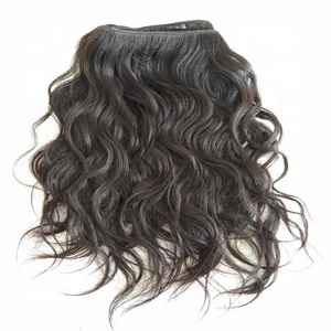 Nandee 10A Extensions de Cheveux Indiens Brésiliens Vierges de Vison Remy Faisceaux à Cuticule Alignée avec Livraison DHL Gratuite Vague Naturelle - Product Image 1