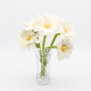 Feutrée à la main NZ feutre de laine fleurs népalais femmes artisans respectueux de l'environnement décorations pour la maison cadeaux de fête plantes décoratives fleurs - Product Image 5