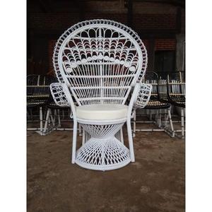 Grand Natural White Rattan <b>Peacock</b> <b>Chair</b> Stylish Leisure Design Home Hotel Apartment Living Room Furniture Weddings Indonesia - Product Image 2