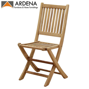Günstigste Gartenmöbel 10 Klappstuhl Indonesische Möbel Garten Set mit rundem Tisch für Outdoor Outdoor Freizeit 30 Tage - Product Image 3