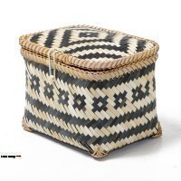 ตะกร้าเก็บของไม้ไผ่พับได้ขนาดใหญ่พร้อมที่จับสำหรับของเล่นเสื้อผ้าหรือผ้าเช็ดตัวเหมาะสำหรับการจัดระเบียบในบ้านและโรงแรม - Product Image 5