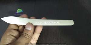 Indian High Quality Bent Bone Folder <b>Leather</b> Craft <b>Tool</b> Premium <b>Leather</b> Folding <b>Tool</b> with Bone Folders - Product Image 6