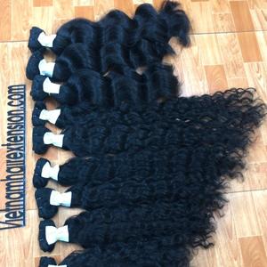 Extensiones de Cabello Virgen Remy de Alta Calidad al por Mayor, Ondulado Liso Sedoso, Origen Vietnam - Product Image 1