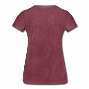 Camiseta de sublimación de manga corta para mujer, logotipo personalizado impreso, liso, lavable a máquina, ajuste cómodo, estilo de moda, gimnasio, informal diario - Product Image 2