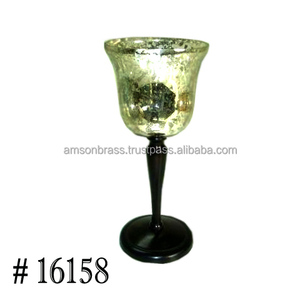 เชิงเทียนตั้งโต๊ะสีเงินสำหรับงานแต่งงาน - Product Image 4