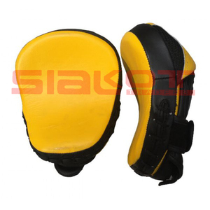 Durable Fitness Martial Arts Leather Boxing Focus Pads For Training - Product Image 1