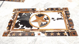 Cowhide Patch <b>Rug</b> - Product Image 1