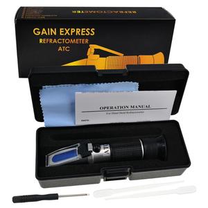 Réfractomètre antigel automobile 3 en 1, Test de Charge de la batterie, Point de congélation du liquide de refroidissement du système de refroidissement