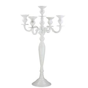 Candélabre en aluminium blanc style européen Éclairage de décoration intérieure - Product Image 2