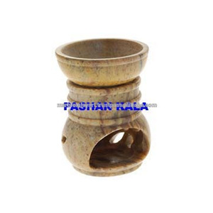 เครื่องกระจายกลิ่นน้ำมันหอมระเหยทำมือจากหินสบู่ สวยงาม - Product Image 1