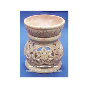 Designer Soapstone Aroma Oil Burner - Product Image 1