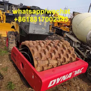 Dynapac मिट्टी रोलर खेतों में प्रयुक्त Dynapac CA602D कम्पेक्टर के लिए बिक्री