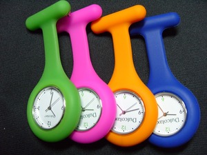 Reloj de silicona para enfermera, reloj analógico de cuarzo para enfermera - Product Image 3