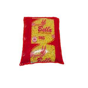 Bella Brand Double Twist Dry Pasta 5 Kg Hard <b>Wheat</b> Variety Pack (Spaghetti Macaroni) Box/Bulk/Bag Made Egypt Wholesale Price - Product Image 5