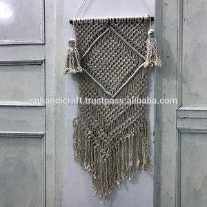 Tapiz de Macramé de Primera Calidad, Decoración de Pared de Macramé, Decoración Bohemia, Tapiz Boho, Decoración Hippie para el Hogar - Product Image 1