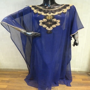 PARTYWEAR caftán con estampado de BRASSO, caftán DUBAI JALABIYA - Product Image 2