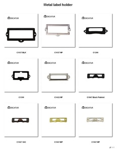 Staal <span class=keywords><strong>Label</strong></span> Houder Kantoor Bestand Lade Tag <span class=keywords><strong>Label</strong></span> Houder - Product Image 5