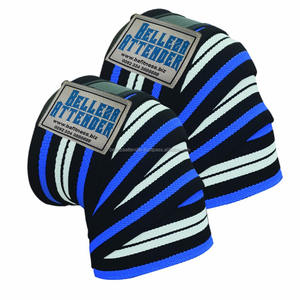 Pellicule de genou pour la musculation, haltérophilie musculaire, enveloppante pour les genoux, accessoire de fitness - Product Image 2