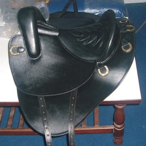 <b>Treeless</b> Horse Riding <b>Saddle</b> High Quality Stylish Leather Comfortable Custom Logo Handmade Genuine Leather HS-30 1pcs Top PK - Product Image 1