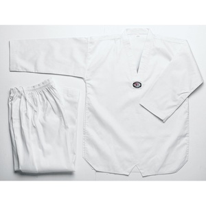 Uniforme de artes marciales blancas con logotipo personalizado de alta calidad para Karate y Taekwondo - Product Image 2