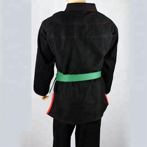 Bordado personalizado Jiu-Jitsu brasileño Gis para adultos MMA/Judo/Karate/Muay Thai pantalones cortos contraste costura características logotipo personalizado - Product Image 5