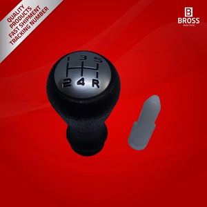 BSP659 5ความเร็วเกียร์ Shift Stick ลูกบิดอะแดปเตอร์สีดำโครเมี่ยมสำหรับ2403AP - Product Image 2
