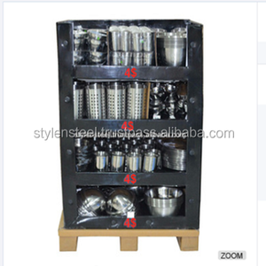 Stainless Steel Industrial Heavy Duty Eco-Friendly <b>Modern</b> <b>Shelving</b> Pallet Display Box Metal Storage Rack Boltless <b>Shelving</b> - Product Image 1