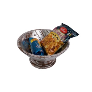 Cuenco para servir de madera de mango hecho a mano de primera calidad con soporte de Pedestal, cuencos de madera personalizados de calidad duradera, suministro directo de fábrica - Product Image 3